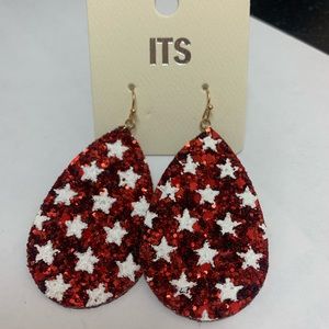 USA style earrings